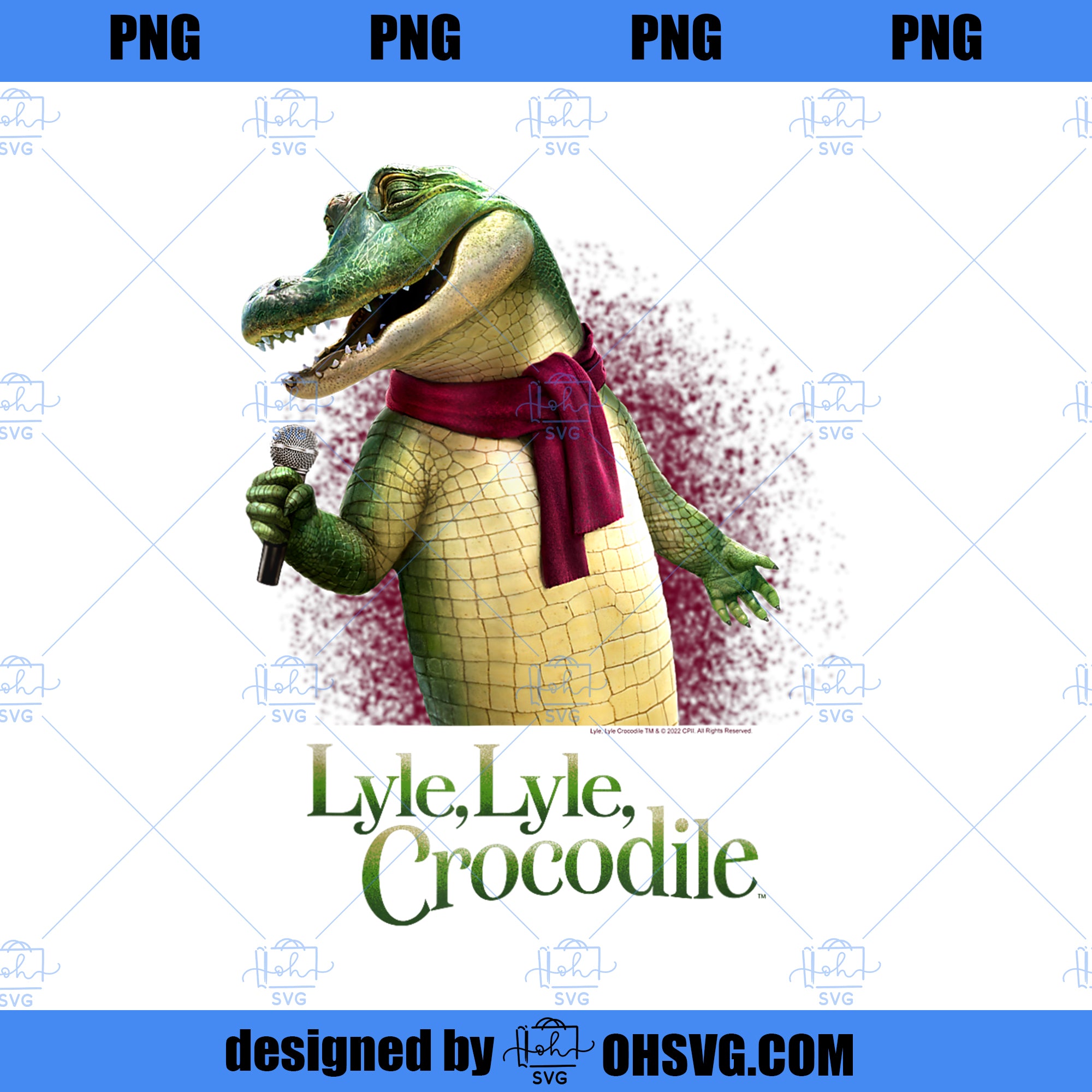 Lyle Crocodile Movie Singing Black Classic Fit 100  PNG, Movies PNG, Lyle Crocodile PNG