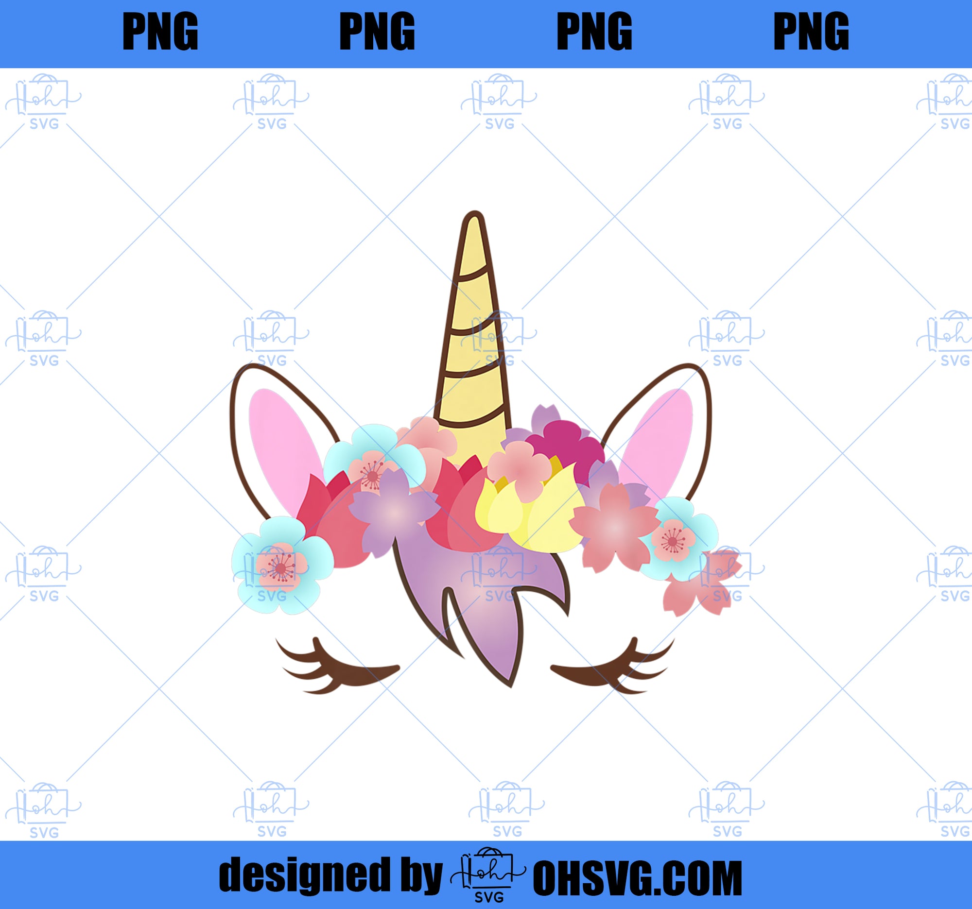 Magical Unicorn Shirt Cute Unicorn Face PNG, Magic Unicorn PNG, Unicorn PNG