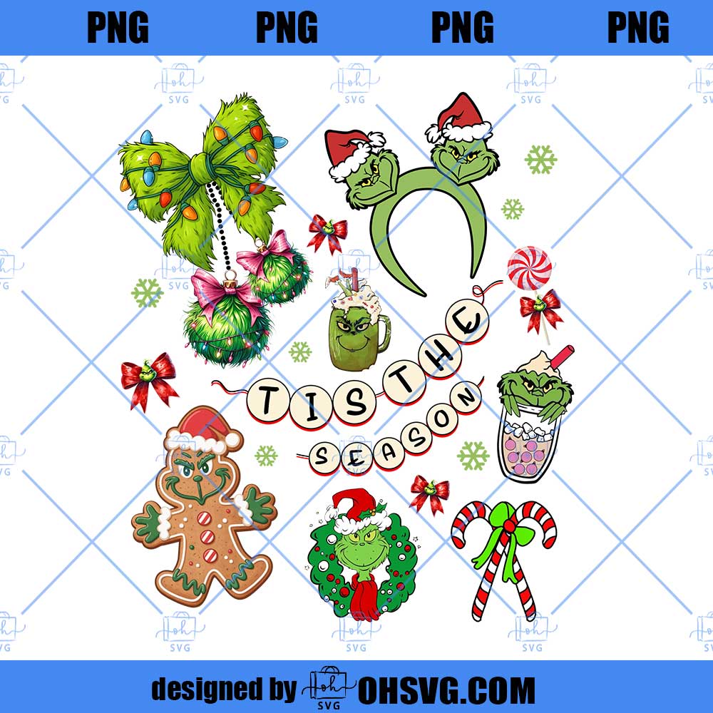 Magical Pink Cartoon Christmas PNG, Mouse Christmas Png, Magical Mouse PNG Doodle, Magical Kingdom Png, Tis The Season Png