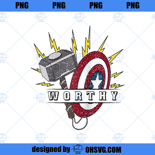 Marvel Avengers Endgame Captain America Worthy Hammer Shield  PNG, Marvel PNG, Captain America PNG