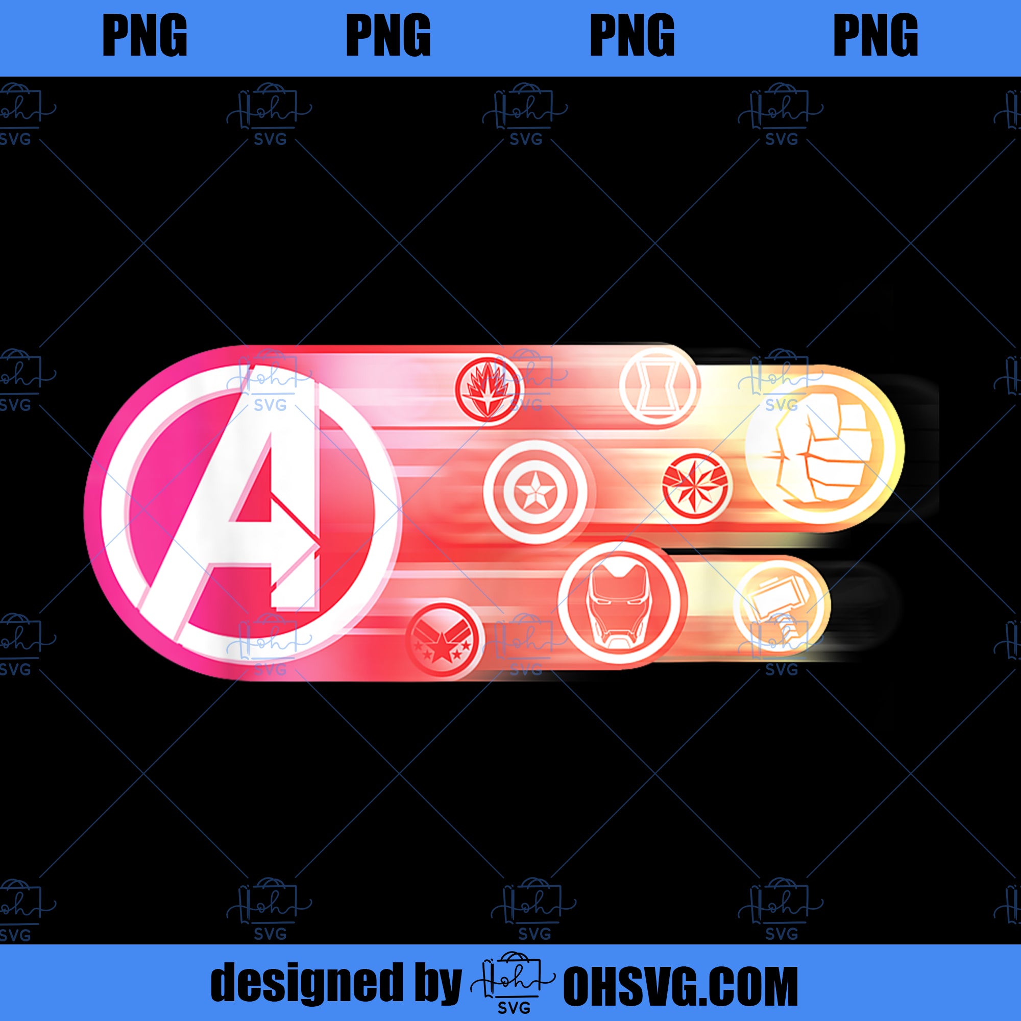 Marvel Avengers Endgame Logo and Super Hero Icons  PNG, Marvel PNG, Marvel Avengers PNG