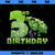 Marvel Avengers Hulk Smash 3rd Birthday Premium PNG, Marvel PNG, Marvel Avengers PNG