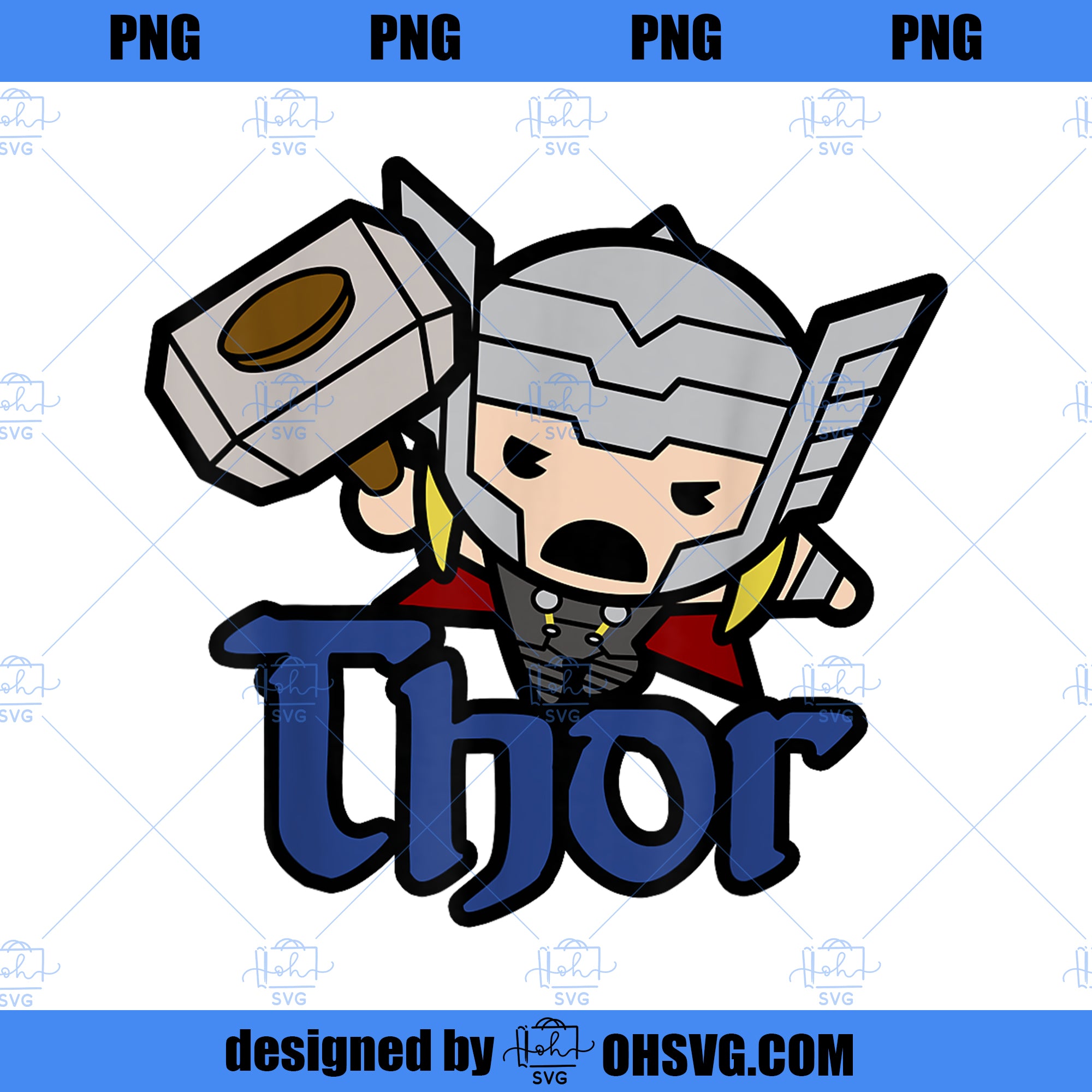 Marvel Avengers Thỏ The Mighty Kawaii Cute Jump PNG, Marvel PNG, Marvel Avengers PNG