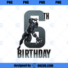 Marvel Black Panther Action Pose 6th Birthday Premium Premium PNG, Marvel PNG, Black Panther PNG