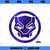 Marvel Black Panther Movie Purple Splatter Icon  PNG, Marvel PNG, Black Panther PNG