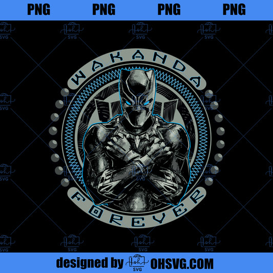 Marvel Black Panther T Challa Emblem Wakanda Forever  PNG, Marvel PNG, Black Panther PNG