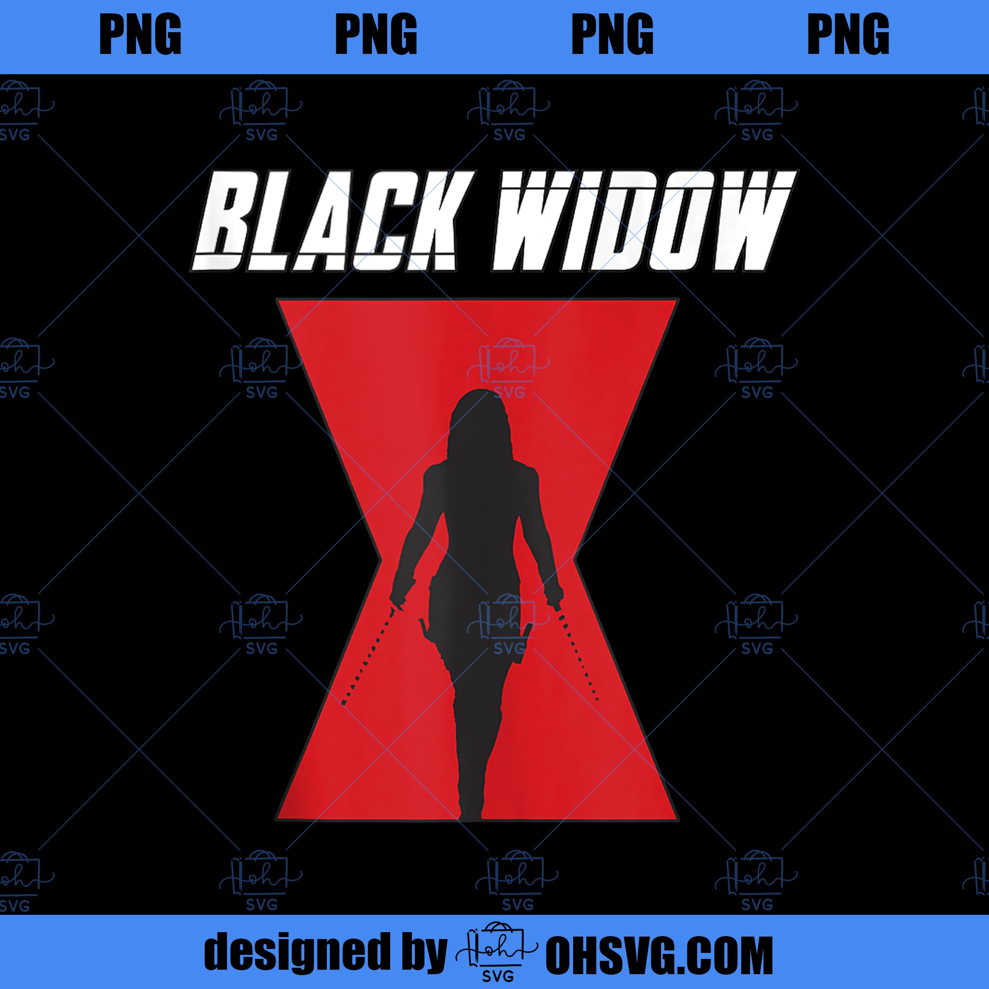 Marvel Black Widow Logo Silhouette  PNG, Marvel PNG, Black Widow PNG