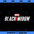 Marvel Black Widow Movie Logo PNG, Marvel PNG, Black Widow PNG