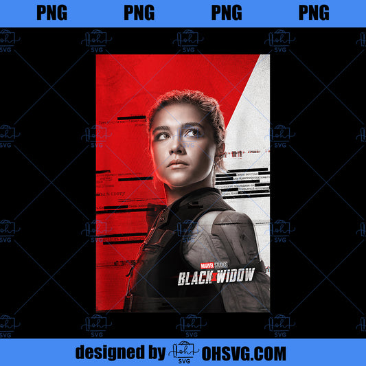 Marvel Black Widow Yelena Belova Teaser Movie Poster PNG, Marvel PNG, Black Widow PNG