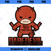 Marvel Daredevil All Red Cute Kawaii Stance Graphic  PNG, Marvel PNG, Daredevil PNG