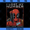 Marvel Deadpool I Lost My Number Can I Have Yours Panel  PNG, Marvel PNG, Marvel Deadpool PNG