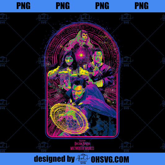 Marvel Doctor Strange In The Multiverse Of Madness Color Pop PNG, Marvel PNG, Marvel Doctor Strange PNG