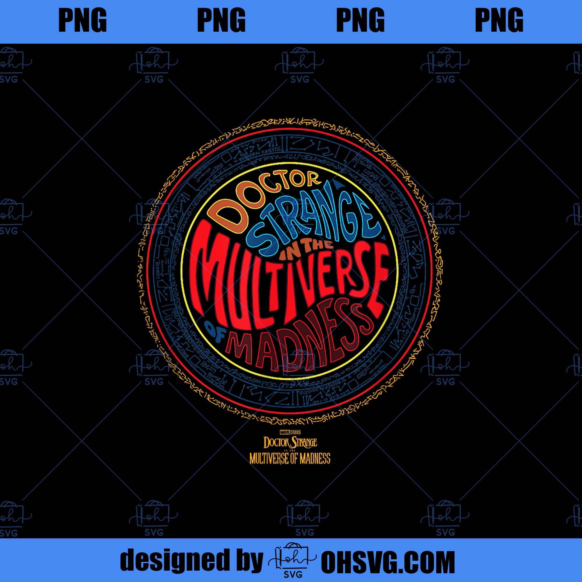 Marvel Doctor Strange In The Multiverse Of Madness Retro 1 PNG, Marvel PNG, Marvel Doctor Strange PNG