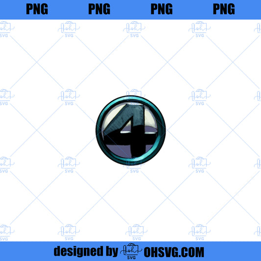 Marvel Fantastic Four Left Chest Pocket Logo  PNG, Marvel PNG, Marvel Fantastic PNG