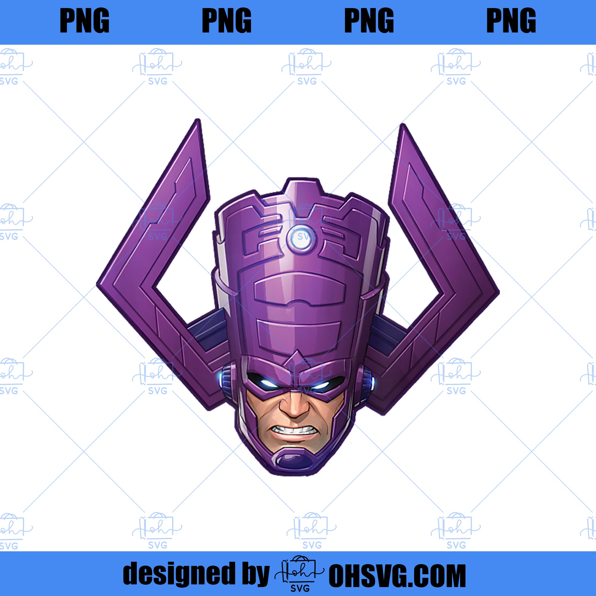 Marvel Galactus The World Eater Classic Head Shot PNG, Marvel PNG, Marvel Galactus PNG