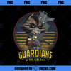 Marvel Guardians of the Galaxy Rocket Retro Metal Poster PNG, Marvel PNG, Marvel Guardians PNG