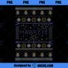 Marvel Hawkeye Ugly Christmas Sweater Holiday PNG, Marvel PNG, Marvel Hawkeye PNG