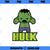 Marvel Hulk Kawaii Logo Portrait  PNG, Marvel PNG, Marvel Hulk PNG