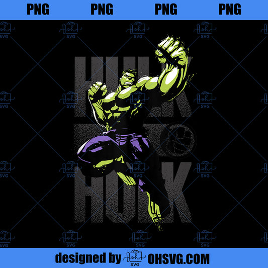 Marvel Hulk Name Stack Fist Logo Portrait  PNG, Marvel PNG, Marvel Hulk PNG