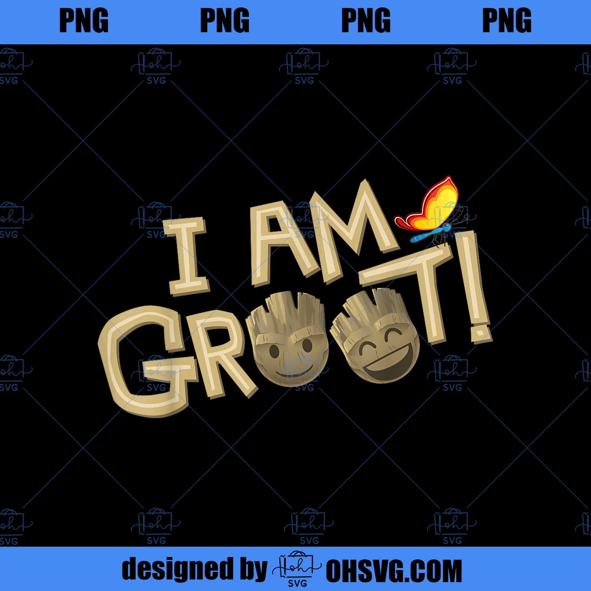 Marvel I AM GROOT Cute Face Emoticon Graphic PNG, Marvel PNG, Marvel GROOT PNG