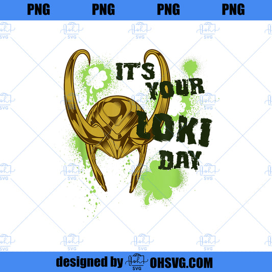 Marvel It s Your Loki Day St Patrick s Day PNG, Marvel PNG, Marvel Loki PNG