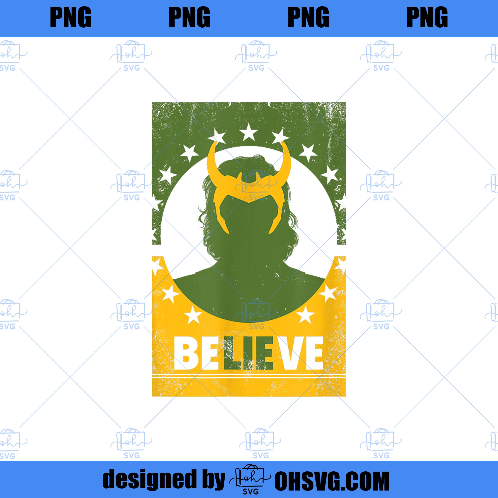 Marvel Loki BeLIEve Poster V1 PNG, Marvel PNG, Marvel Loki PNG