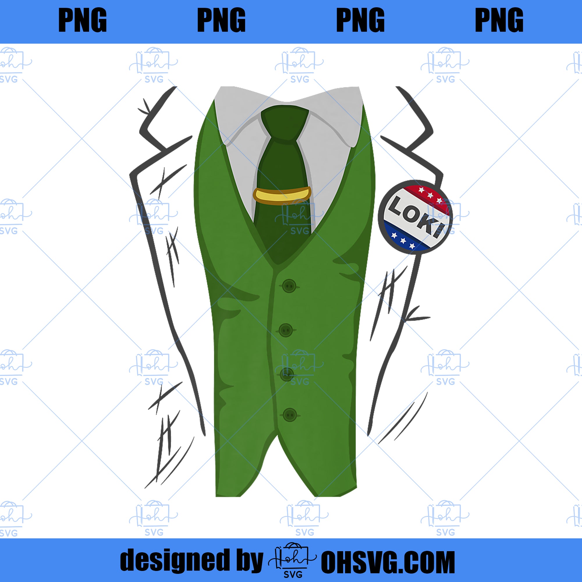 Marvel Loki President Loki Costume Premium PNG, Marvel PNG, Marvel Loki PNG