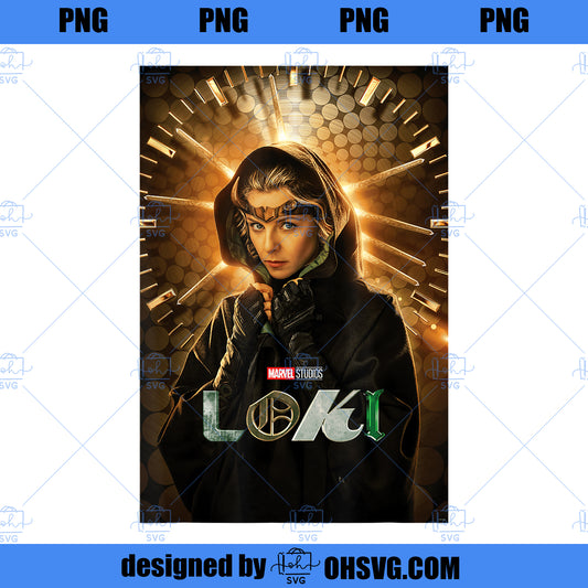 Marvel Loki Sylvie Disney Character Poster PNG, Marvel PNG, Marvel Loki PNG