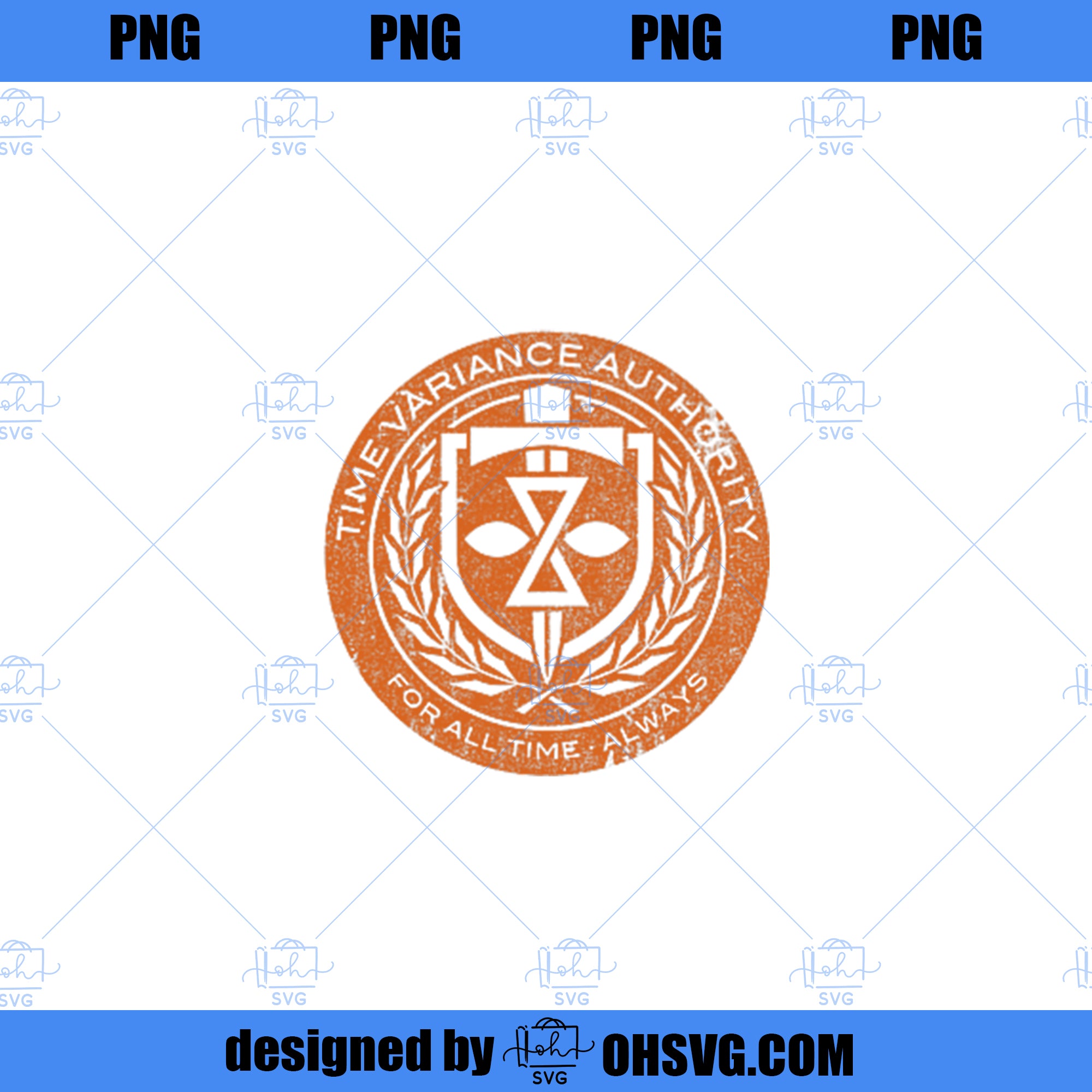 Marvel Loki Time Variance Authority Front and Back Premium PNG, Marvel PNG, Marvel Loki PNG