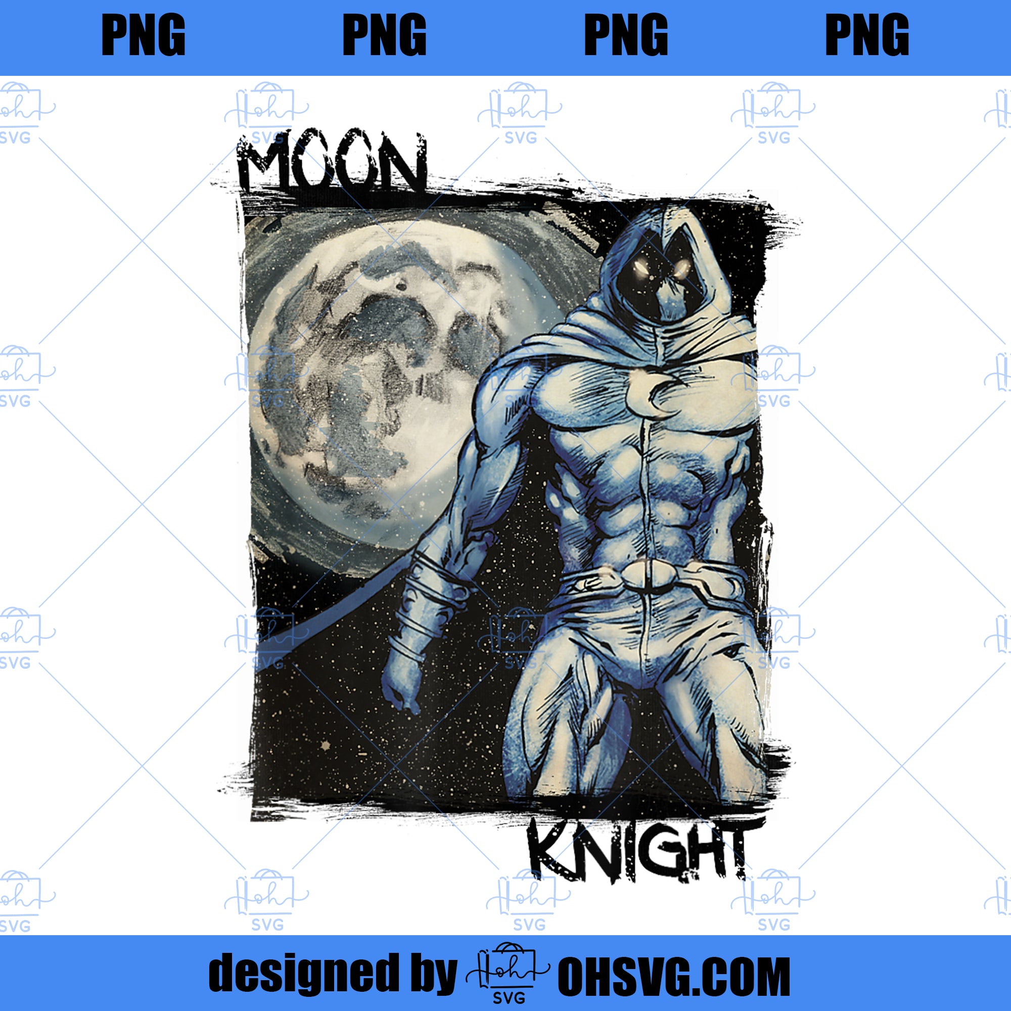 Marvel Marc Spector Moon Knight Hero PNG, Marvel PNG, Marvel Marc PNG