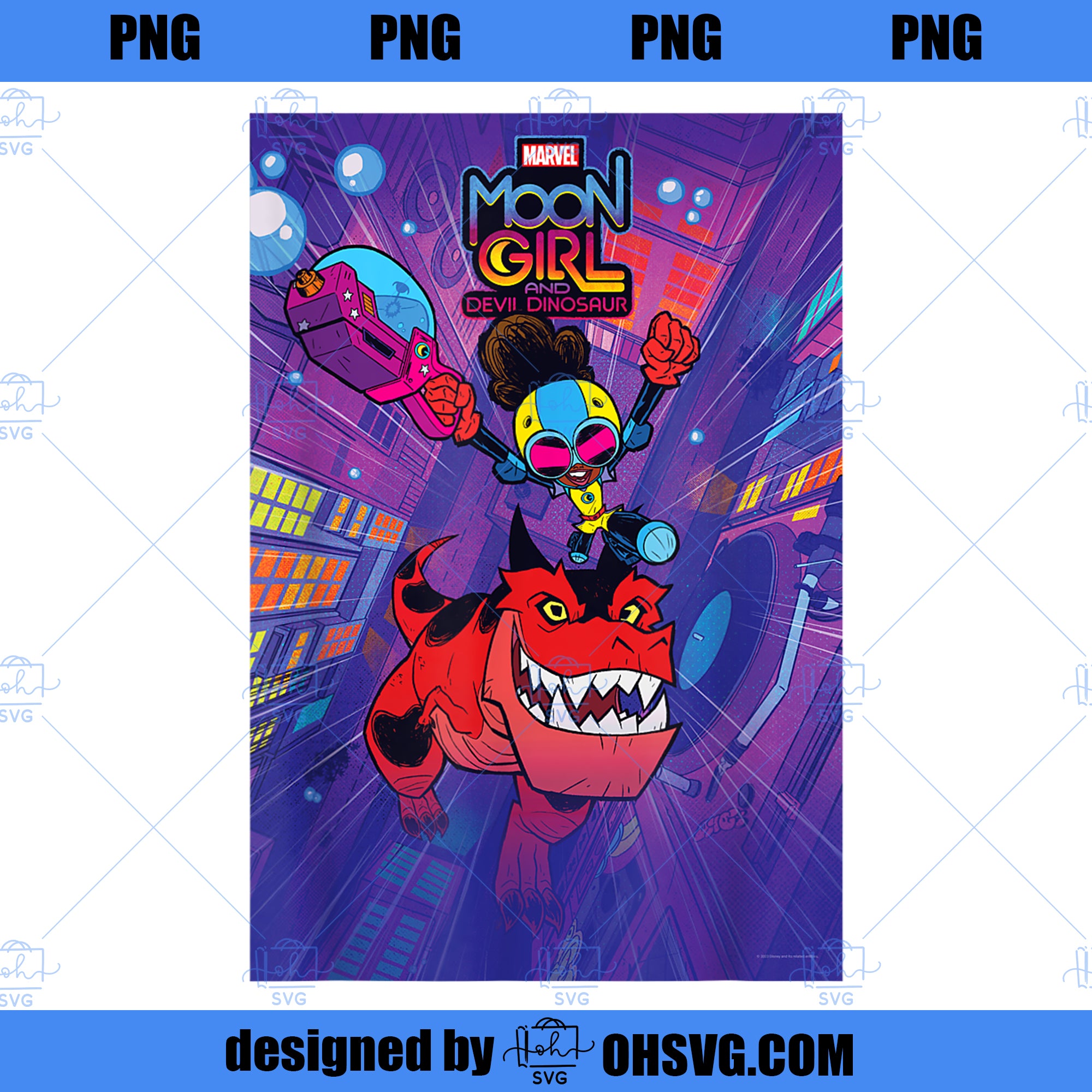 Marvel Moon Girl and Devil Dinosaur Series Poster and Logo PNG, Marvel PNG, Marvel Loki PNG