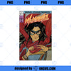 Marvel Ms Marvel Comic Cover Premium PNG, Marvel PNG, Ms Marvel PNG