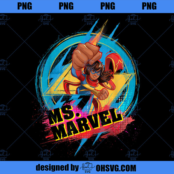 Marvel Rising Secret Warriors Ms Marvel Portrait Logo PNG, Marvel PNG ...