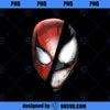 Marvel SpiderMan Venom Face Mask Split Low Poly Portrait  PNG, Marvel PNG, Marvel SpiderMan PNG