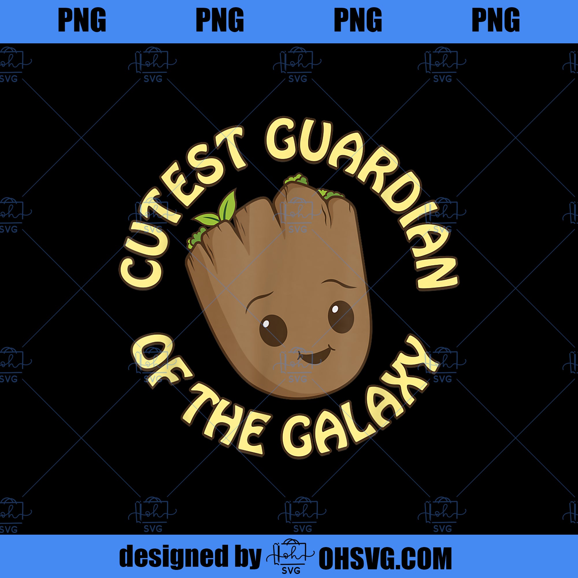 Marvel Studios I Am Groot Cutest Guardian in the Galaxy PNG, Marvel PNG, Groot PNG