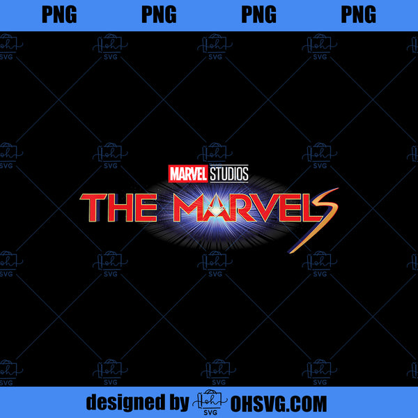 Marvel Studios The Marvels Official Movie Logo PNG, Movies PNG, Marvel ...