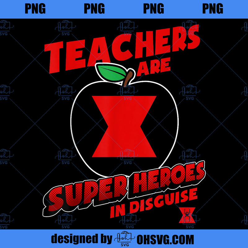 Marvel Teachers Are Super Heroes In Disguise Black Widow PNG, Marvel P ...