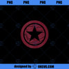 Marvel The Falcon And The Winter Soldier Bucky Red Logo  PNG, Marvel PNG, Marvel The Falcon PNG