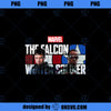 Marvel The Falcon And The Winter Soldier Faces Logo PNG, Marvel PNG, Marvel The Falcon PNG