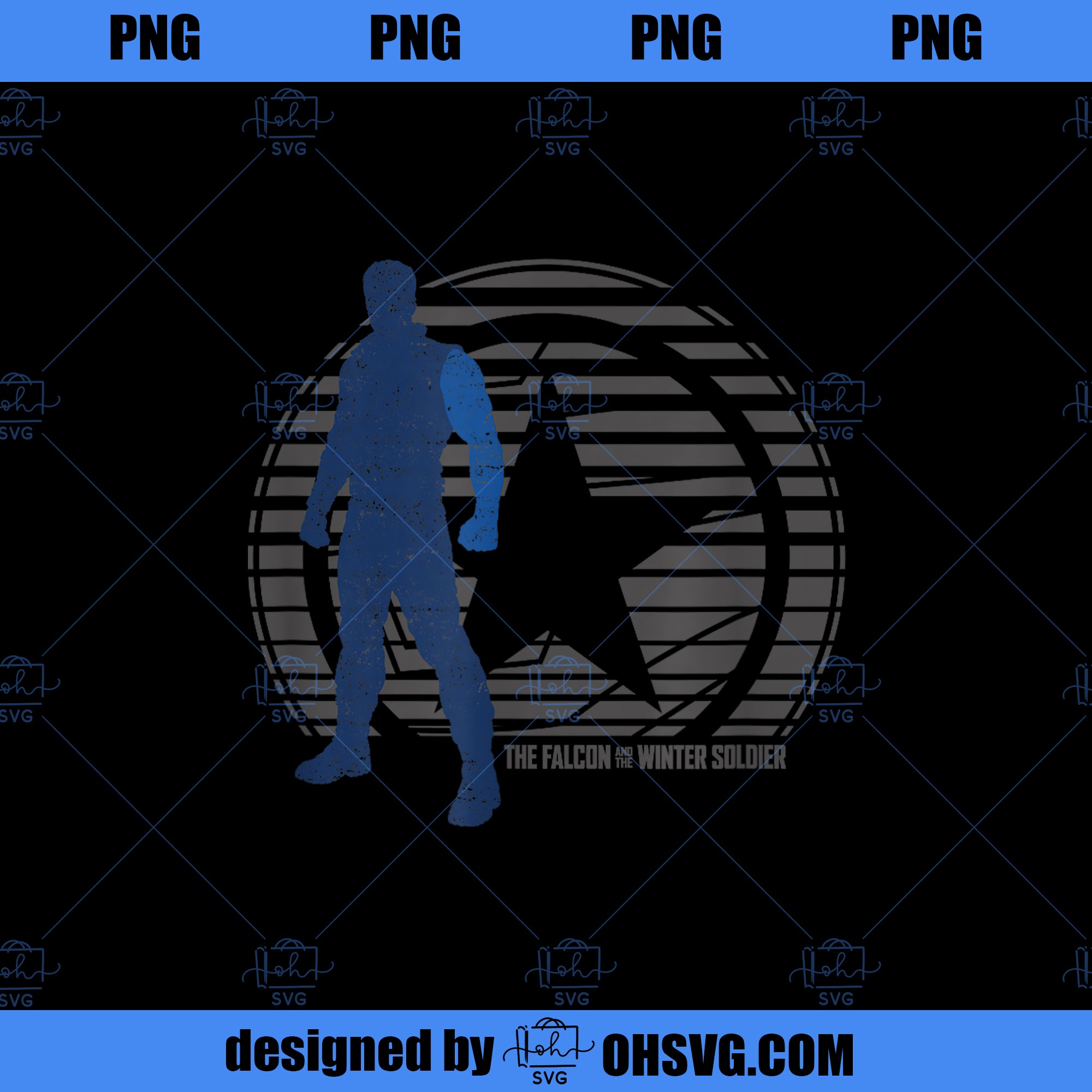 Marvel The Falcon And The Winter Soldier Shield Logo PNG, Marvel PNG, Marvel The Falcon PNG