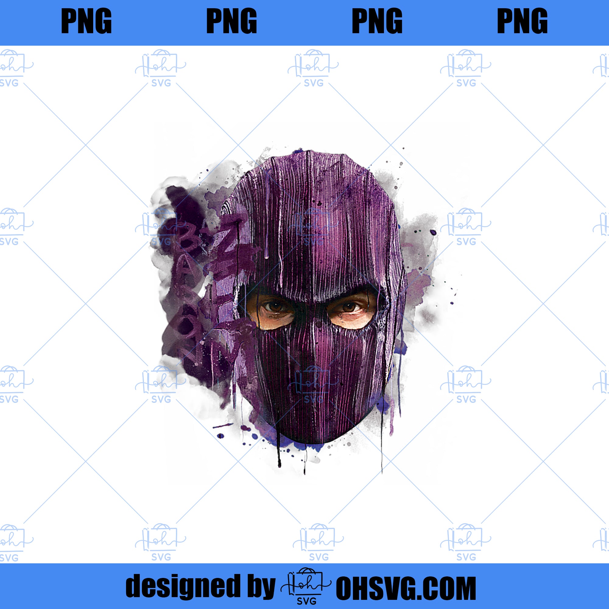 Marvel The Falcon and The Winter Soldier Baron Zemo Graffiti PNG, Marvel PNG, Marvel The Falcon PNG