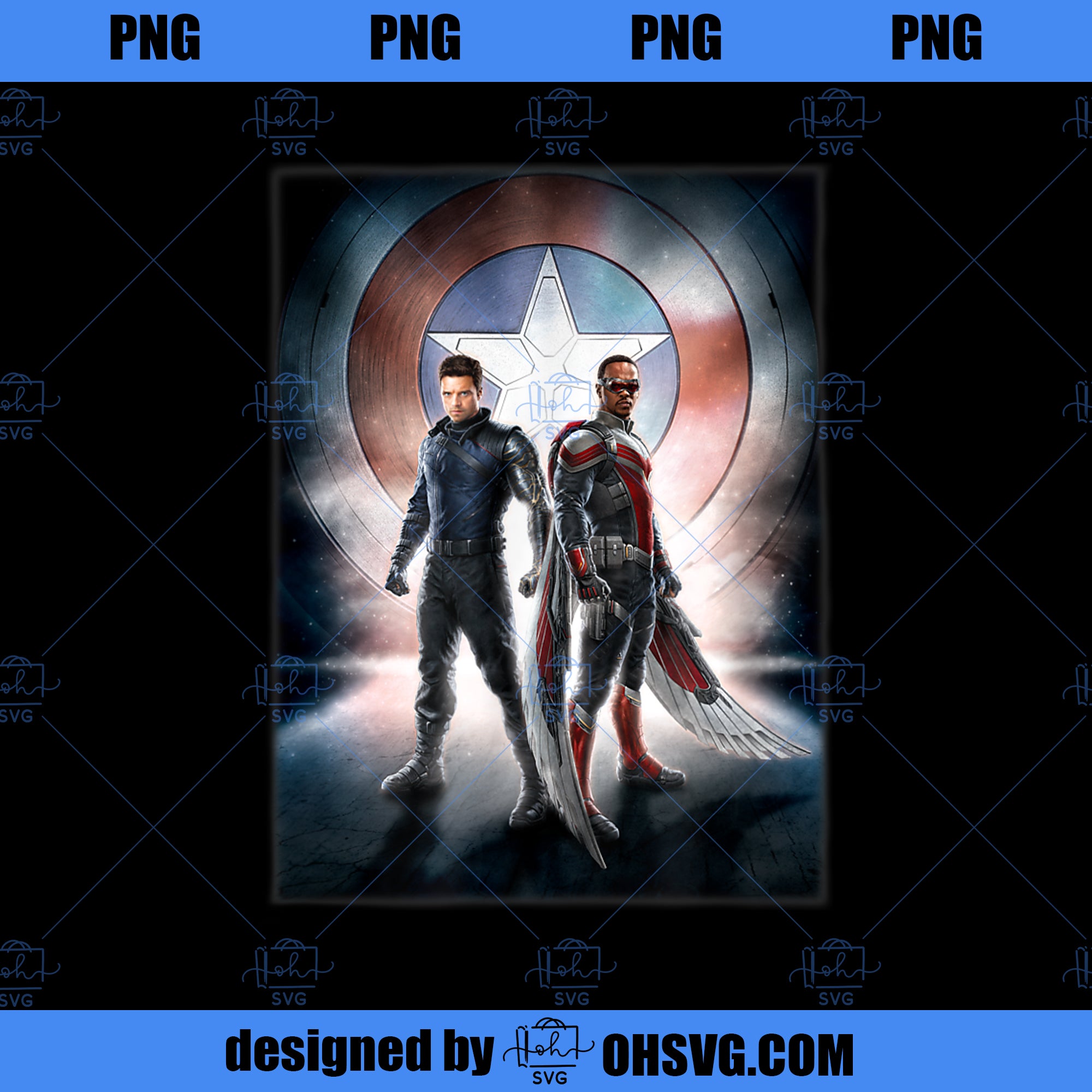 Marvel The Falcon and the Winter Soldier Shield PNG, Marvel PNG, Marvel The Falcon PNG