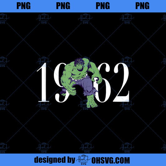 Marvel The Incredible Hulk Vintage Action Pose  PNG, Marvel PNG, Hulk PNG