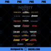 Marvel The Infinity Saga Film Logo Stack PNG, Marvel PNG, Marvel The Infinity PNG