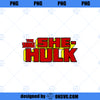 Marvel The Savage SheHulk Retro Logo  PNG, Marvel PNG, The Savage SheHulk PNG