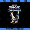 Marvel Thor Love and Thunder Fiery Goats Poster  PNG, Marvel PNG, Marvel Thor PNG