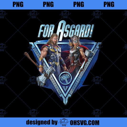 Marvel Thor Love and Thunder For Asgard PNG, Marvel PNG, Marvel Thor PNG