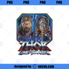 Marvel Thor Love and Thunder Thor And Jane Split Poster PNG, Marvel PNG, Marvel Thor PNG
