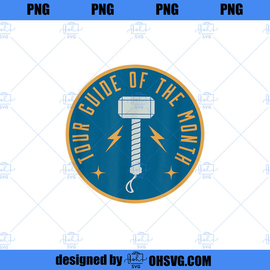 Marvel Thor Love and Thunder Tour Guide of the Month PNG, Marvel PNG, Marvel Thor PNG
