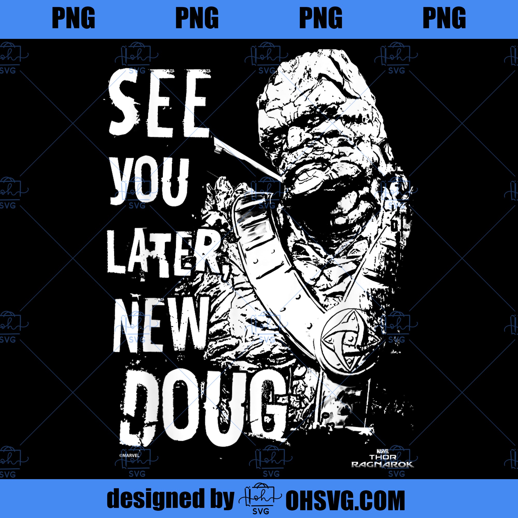 Marvel Thor Ragnarok Korg Later New Doug PNG, Marvel PNG, Marvel Thor ...